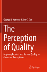 The Perception of Quality - George N. Kenyon, Kabir C. Sen