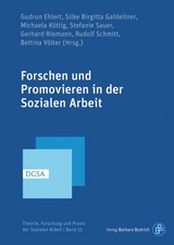 Forschen und Promovieren in der Sozialen Arbeit - 
