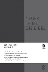 Neues Leben. Die Bibel, Standardausgabe, ital. Kunstleder grau mit Reißverschlus