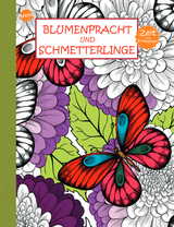 Zeit zum Entspannen. Blumenpracht und Schmetterlinge.