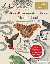 Das Museum der Tiere. Mein Malbuch - Katie Scott
