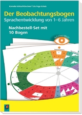 Auf einen Blick! – Der Beobachtungsbogen Sprachentwicklung von 1–6 Jahren - Kornelia Schlaaf-Kirschner, Uta Fege-Scholz