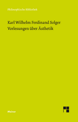 Vorlesungen über Ästhetik - Karl Wilhelm Ferdinand Solger