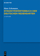 Synonymw&ouml;rterbuch der deutschen Redensarten - Hans Schemann