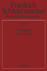 Predigten 1822-1823 - 