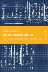 Eine neue Form von Akademie - Julia Amslinger