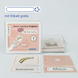 Meine Lesedose Englisch 1 - My first words - Grundwortschatz Deutsch - Englisch - DaZ - Katrin Langhans