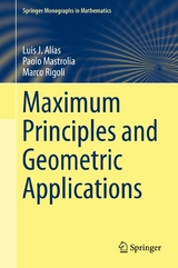Maximum Principles and Geometric Applications -  Luis J. Alías,  Paolo Mastrolia,  Marco Rigoli