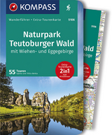 KOMPASS Wanderf&uuml;hrer Naturpark Teutoburger Wald mit Wiehen- und Eggegebirge - Sylvia und Thilo Behla