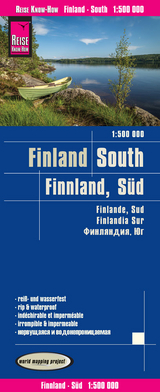 Reise Know-How Landkarte Finnland, S&uuml;d (1:500.000)