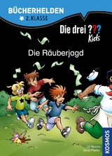 Die drei ??? Kids, B&uuml;cherhelden 2. Klasse, Die R&auml;uberjagd - Ulf Blanck, Boris Pfeiffer
