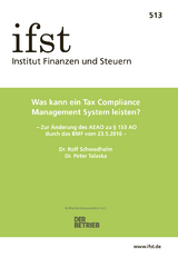 ifst-Schrift 513 - Rolf Schwedhelm, Peter Talaska