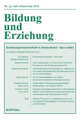 Erziehungswissenschaft in Deutschland - Quo vadis? - 