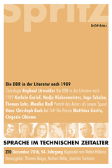 Die DDR in der Literatur nach 1989 - 