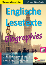 Englische Lesetexte / Biographies - Prisca Thierfelder