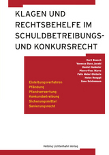 Klagen und Rechtsbehelfe im Schuldbetreibungs- und Konkursrecht - Kurt Boesch, Vanessa Duss Jacobi, Daniel Hunkeler, Pierre-Yves Marro, Felix C. Meier-Dieterle, Helen Louise Eisenring-Renggli, Zeno Sch&ouml;nmann