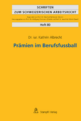 Prämien im Berufsfussball - Kathrin Albrecht