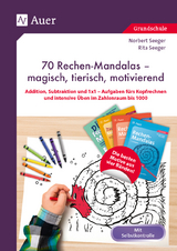 70 Rechenmandalas - magisch, tierisch, motivierend - Norbert Seeger, Rita Seeger