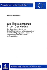 Das &Auml;quivalenzprinzip in den Gemeinden - Konrad Kentmann