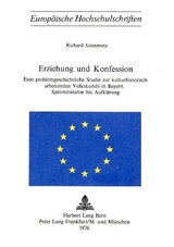 Erziehung und Konfession - Richard Steinmetz