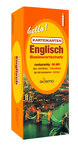 Karteikarten Basiswortschatz Englisch - 