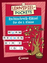 Lernspiel-Pockets - Rechtschreib-R&auml;tsel f&uuml;r die 1. Klasse