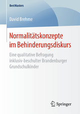 Normalit&auml;tskonzepte im Behinderungsdiskurs - David Brehme
