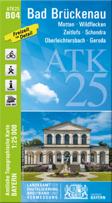 ATK25-B04 Bad Br&uuml;ckenau (Amtliche Topographische Karte 1:25000)