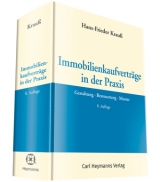 Immobilienkaufverträge in der Praxis - Krauß, Hans-Frieder