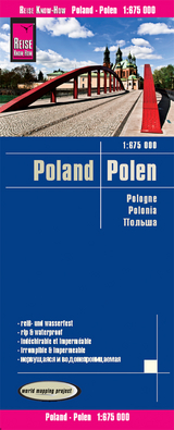 Reise Know-How Landkarte Polen / Poland (1:675.000) - 