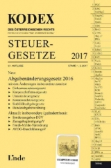 KODEX Steuergesetze 2017 - Grabner, Roland; Ritz, Christoph; Doralt, Werner