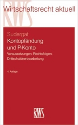 Kontopf&auml;ndung und P-Konto - Lutz G. Sudergat