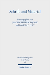 Schrift und Material - 