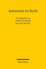Autonomie im Recht - 