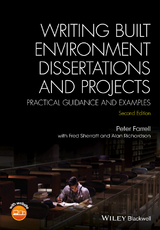 Writing Built Environment Dissertations and Projects - Peter Farrell