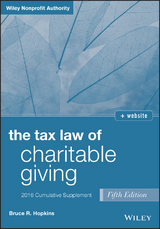 The Tax Law of Charitable Giving, 2016 Cumulative Supplement - Bruce R. Hopkins