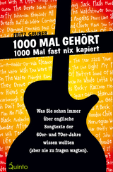 1000 Mal geh&ouml;rt - 1000 Mal fast nix kapiert - Fritz Gruber