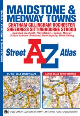 Maidstone and Medway Towns A-Z Street Atlas - A-Z Maps