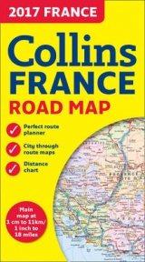 2017 Collins Map of France - Collins Maps