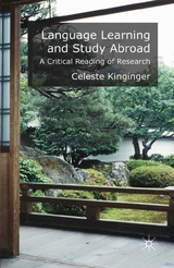 Language Learning and Study Abroad - C. Kinginger