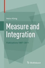 Measure and Integration - Heinz K&ouml;nig