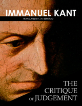 Critique of Judgement -  Immanuel Kant