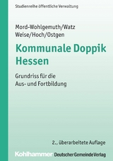 Kommunale Doppik Hessen - Bernhard Mord-Wohlgemuth, Stephan Ostgen, Carsten Hoch, J&uuml;rgen Watz, Thorsten Weise