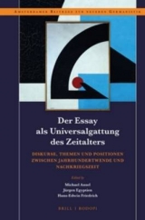 Der Essay als Universalgattung des Zeitalters - 