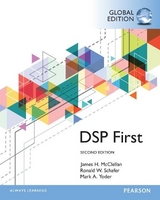 Digital Signal Processing First, Global Edition - McClellan, James; Schafer, Ronald; Yoder, Mark