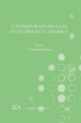 Contemporary Issues in Development Economics -  Timothy Besley