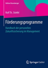 Förderungsprogramme - Rolf Th. Stiefel