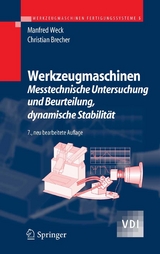 Werkzeugmaschinen 5 - Manfred Weck