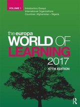 The Europa World of Learning 2017 - Europa Publications; Publications, Europa