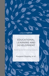 Educational Learning and Development - Margaret Baguley, Patrick Alan Danaher, Andy Davies, L. De George-Walker, Janice K. Jones, Karl J. Matthews, Warren Midgley, Catherine H. Arden, Linda de George-Walker